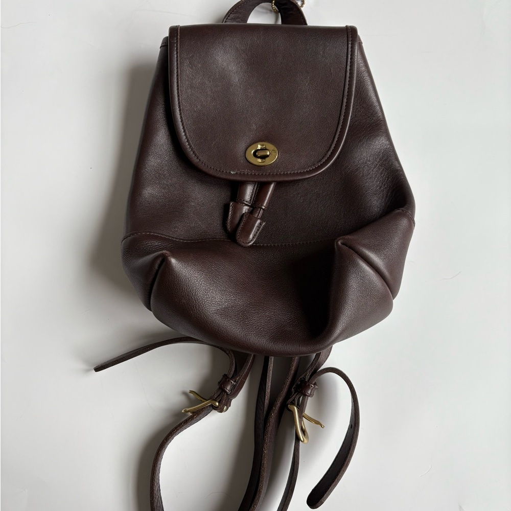 Coach Brown Leather Bag -Vintage